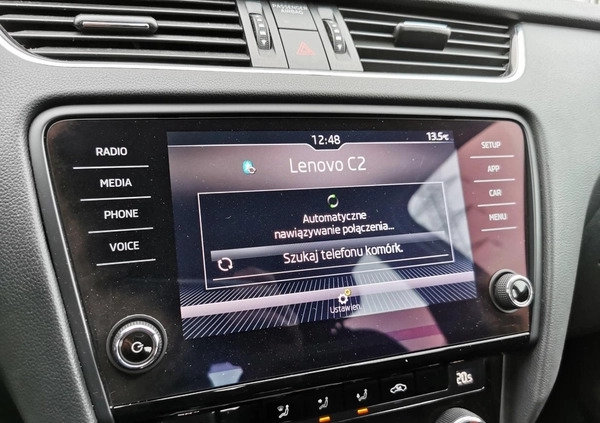 Skoda Octavia cena 54900 przebieg: 134873, rok produkcji 2019 z Limanowa małe 121